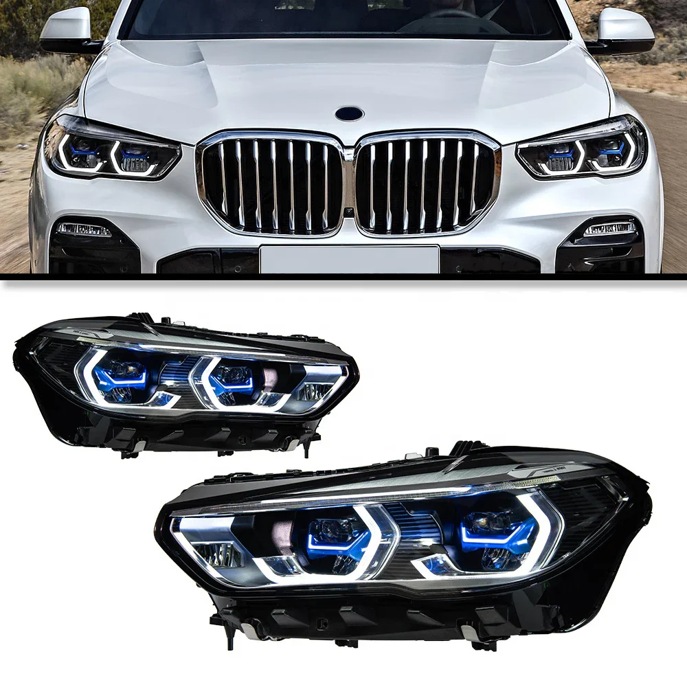BMW X5 G05/X6 G06 2019-2022用レーザーヘッドライトアップグレード用