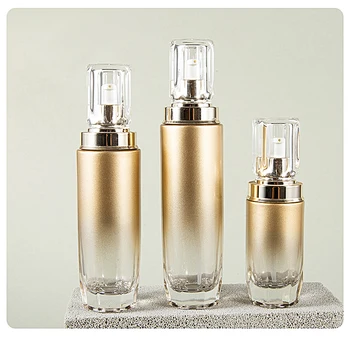 Body care product glass set essence eye cream 100ml -30g plastic lotion shower gel airless lotion pump bottle