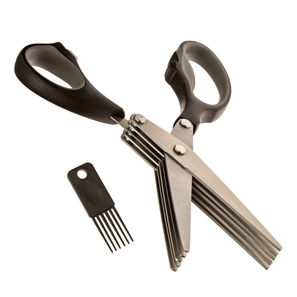 Kitchen Baby Complementary Food Shears Multifunction Vegetable Meat Cutting Stainless Steel Chopped Green Onion Scissors