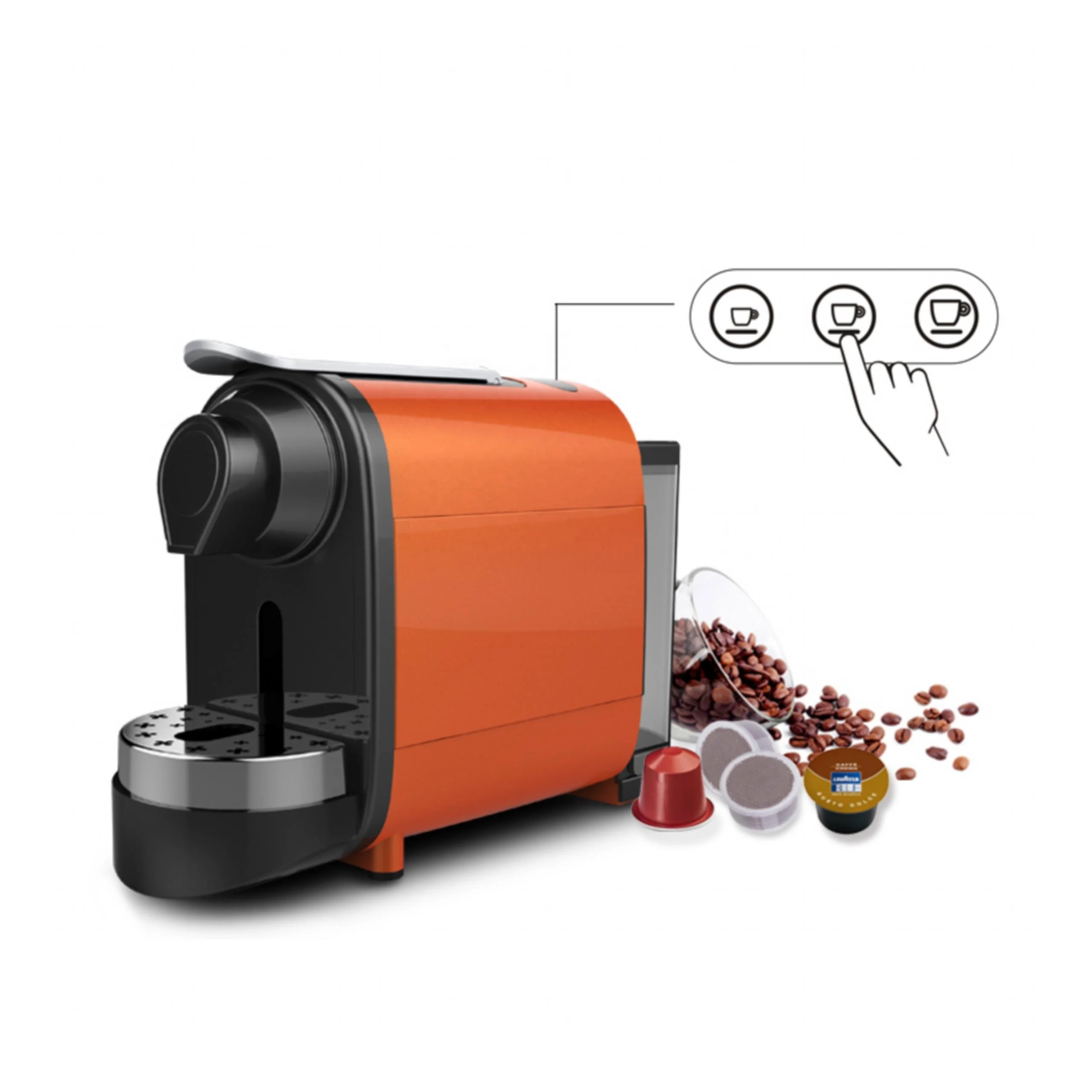 Nespressoo Pod With Wide Compatibility Mating Most Capsule Bodies Coffee Maker