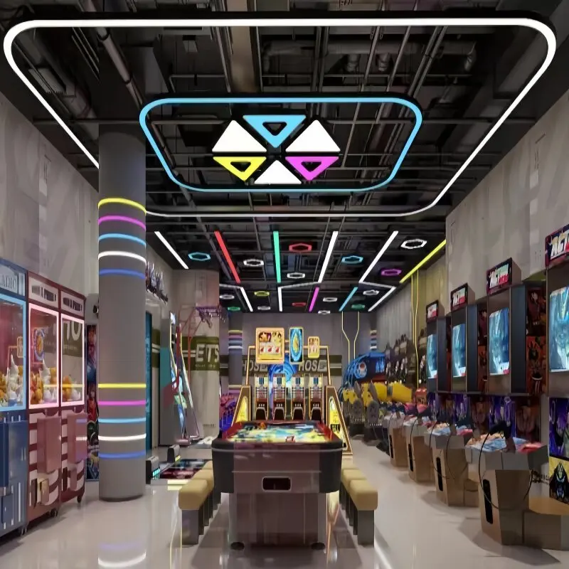 Chandelier untuk Pusat Perbelanjaan, Taman Hiburan, Pusat Arcade, Pusat Anime, Ruang VR, Museum Sains dan Teknologi, serta Aula Permainan