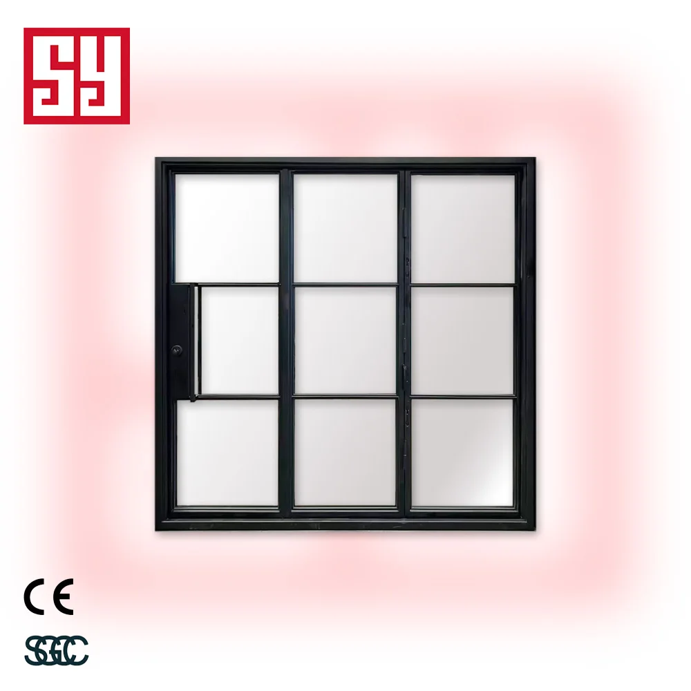 CE Certified Modern Industrial Stainless Steel Bi-Fold Doors Tempered Glass Bifolding Finish Foldable Opening for Home Use