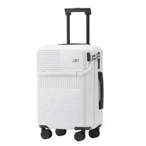 Front Opening Trolley Box Universal Wheel Travel Box 24 Inch Password Box 20 Inch Boarding Case Zipper Lightweight Luggage