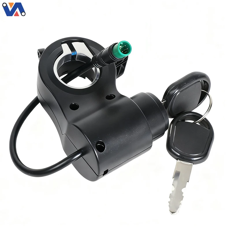 product new image throttle and electric door lock 5pin c version for kukirin g2 max scooter parts accessories for kukirin g2 max parts-5