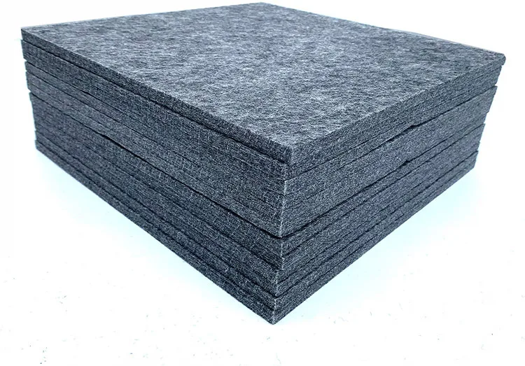 Acoustic Soundproofing Insulation Panel Tiles Absorption Acoustical Ceiling Panel Acoustic Treatment Panel Price