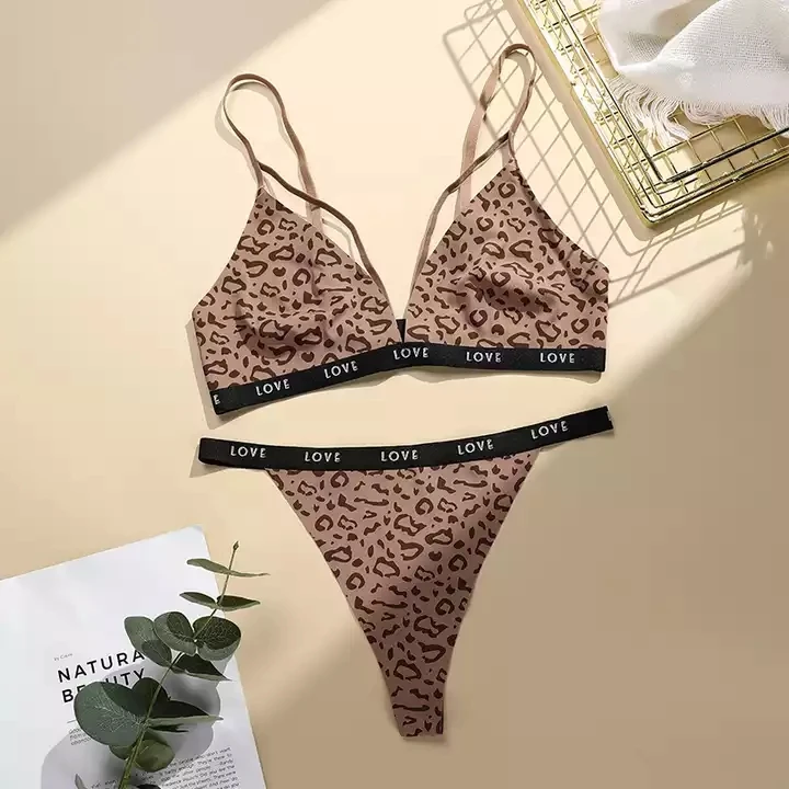 BS013 OEM seamless bra set image