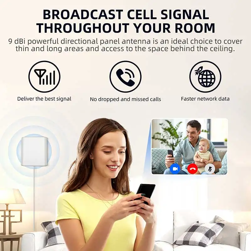 Gsm сотовый телефон 900 1800 2100 МГц усилитель 2g 3g 4g lte трехдиапазонный ресивер телефонный однодиапазонный мобильного
