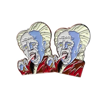 Bulk Price Movie Character Horror Pins Metal Plated Soft Enamel Filled Hat Badges