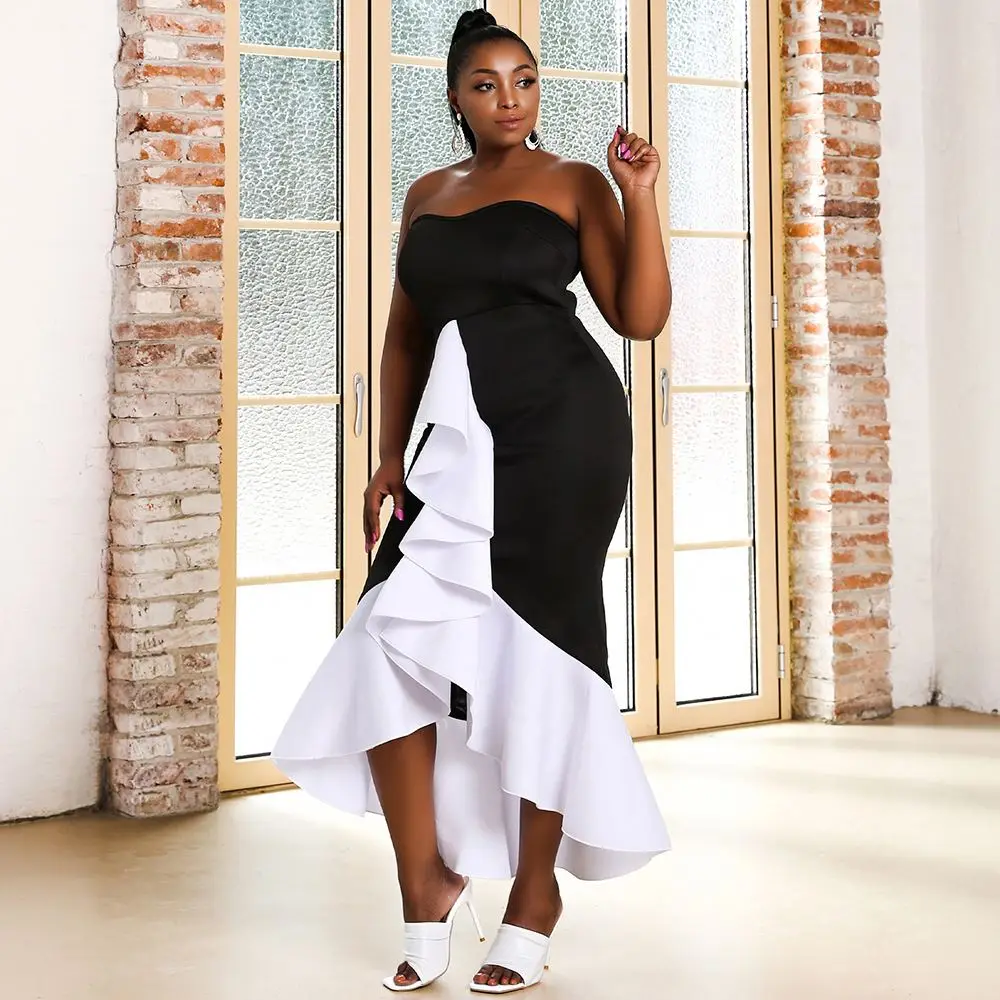 Party Wear Cheap Women's Plus Size Clothing Online Shop Plus