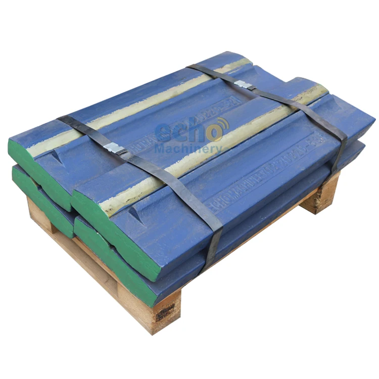 High Chrome with Ceramic Insert RM100 Blow bar Hammer for Stone and Asphalt
