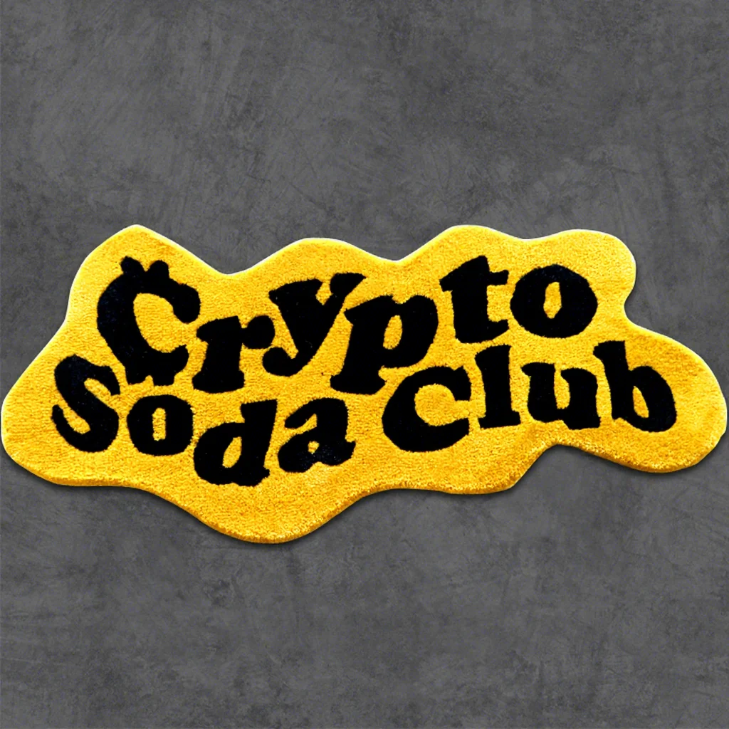 Colors Logo Custom Die Cut Design Rugs Customized Handmade Tufted Carpet  for Floor Rug