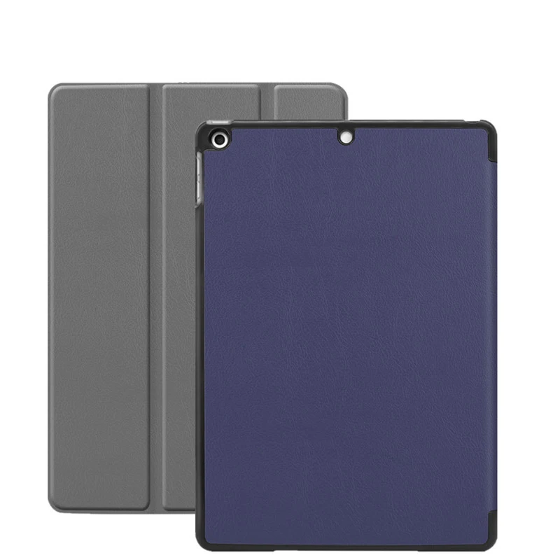 Senlan Dengan Auto Tidur Dan Bangun 3 Kali Lipat Pu Kulit Berdiri Kembali Tablet Case Cover Untuk Ipad 10 2 Inci 2019 Case Buy Auto Tidur Dan Bangun Tablet Case Untuk Ipad