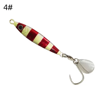 60g Glow Metal Fast Jig Lure Saltwater Fishing Lures Luminous Jigging Lure with Hook – Metal Jig – view 4