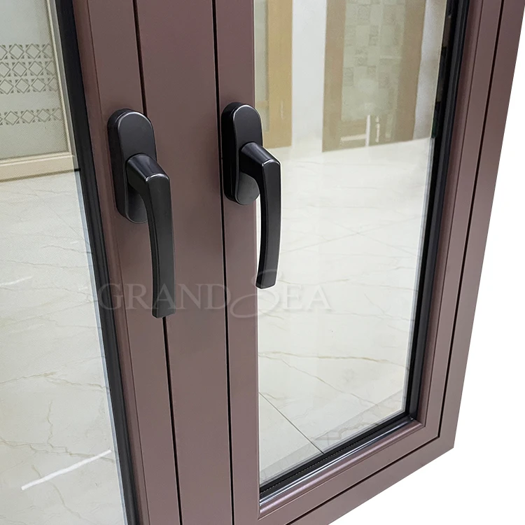 Double Opening Window Open Inside Casement Window Aluminium windows