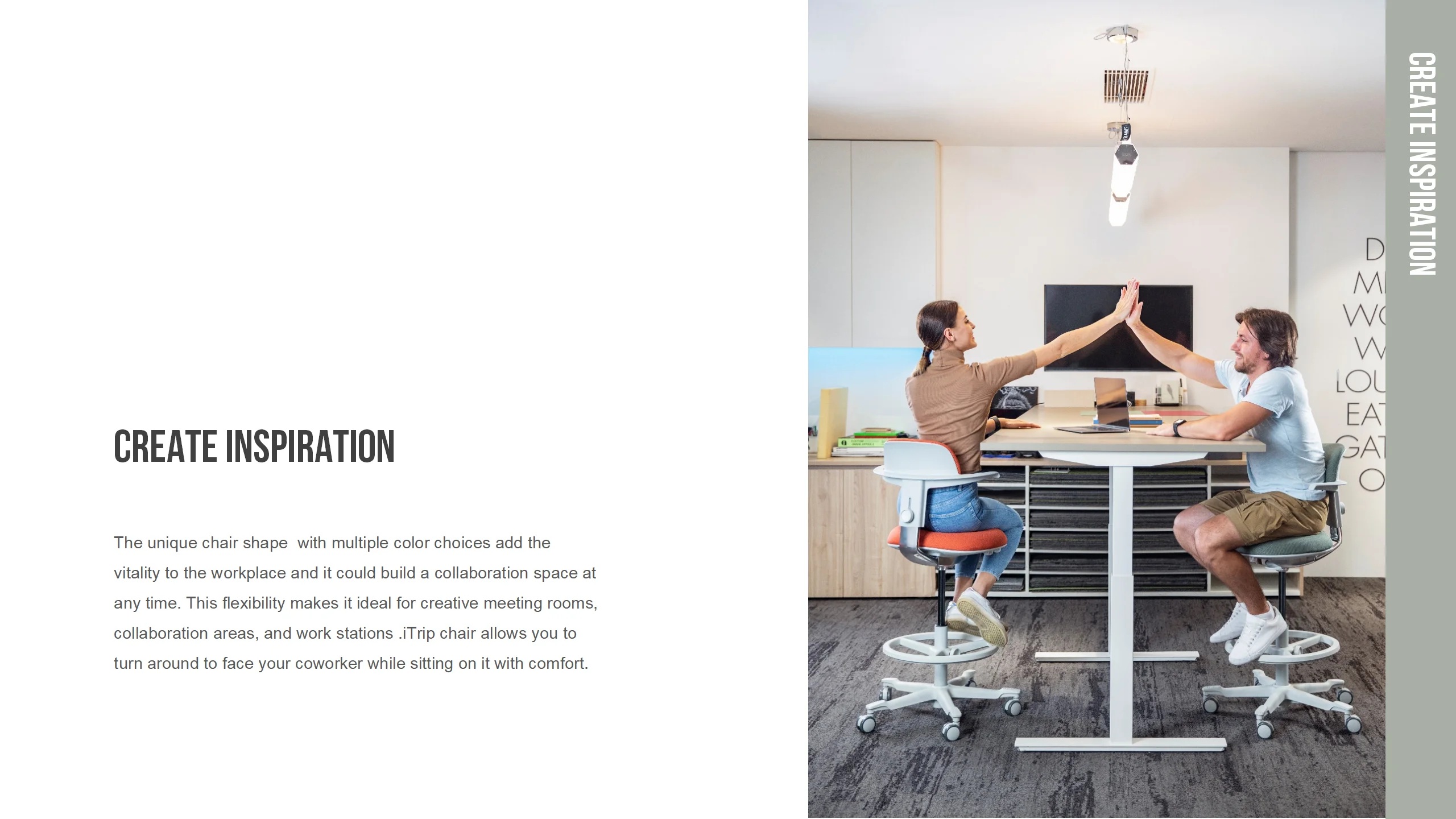 Height Adjustable Ergonomic Chair details