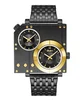 4 Oulm 5024 สีดำ รุ่น Black Only Watch