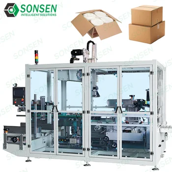 SONSEN Industrial Custom Carton Unboxing Machine Packing Sealing Machine Small Enterprise Carton Packaging Machine