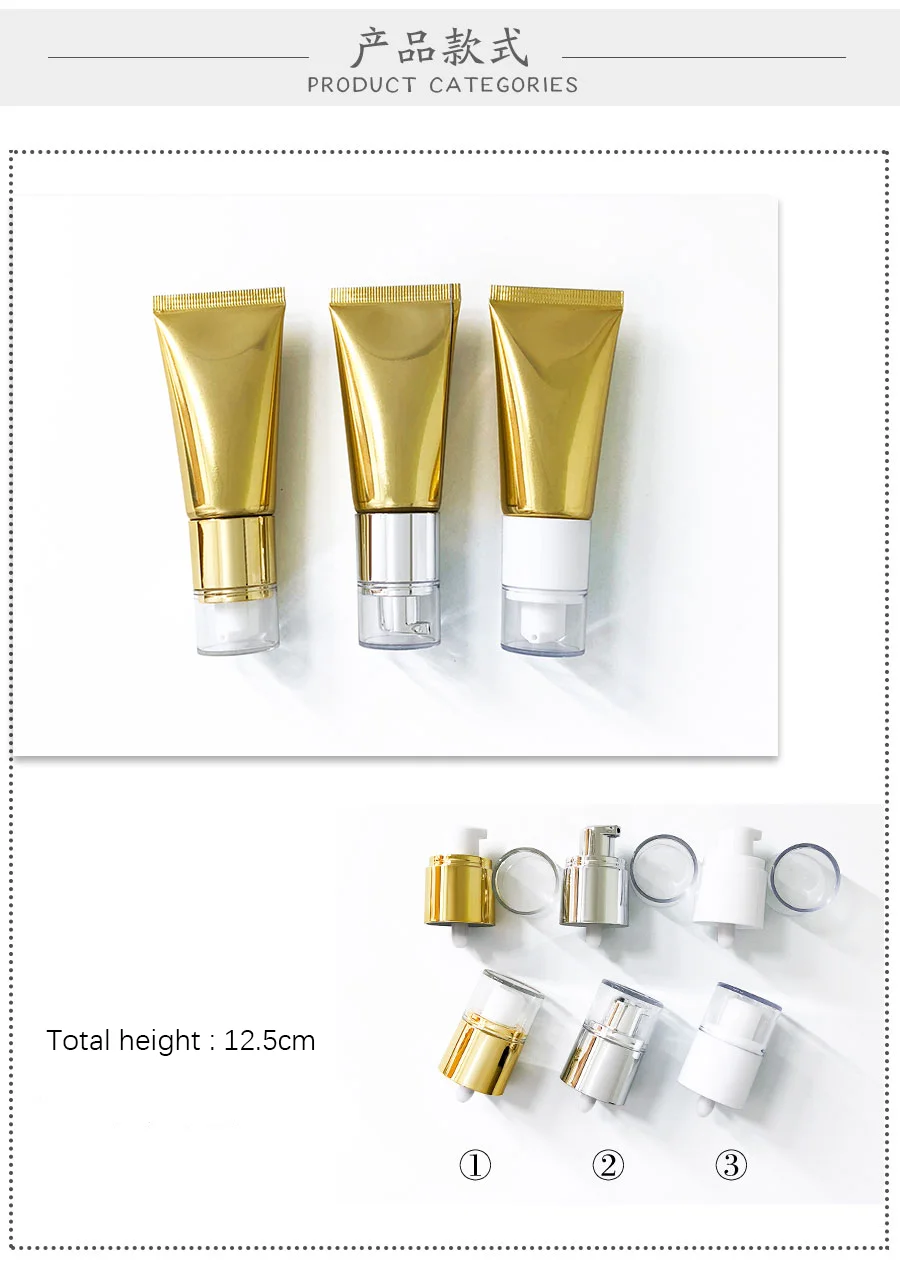 40ml Abl Flip Top Squeeze Customized Squeeze Empty Lotion Tube