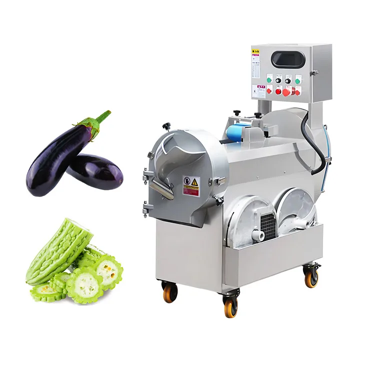 Automatic Vegetable Cutter Vegetable Dicing Machine Multi Cube Root Leafy Vegetable Cutting Machine