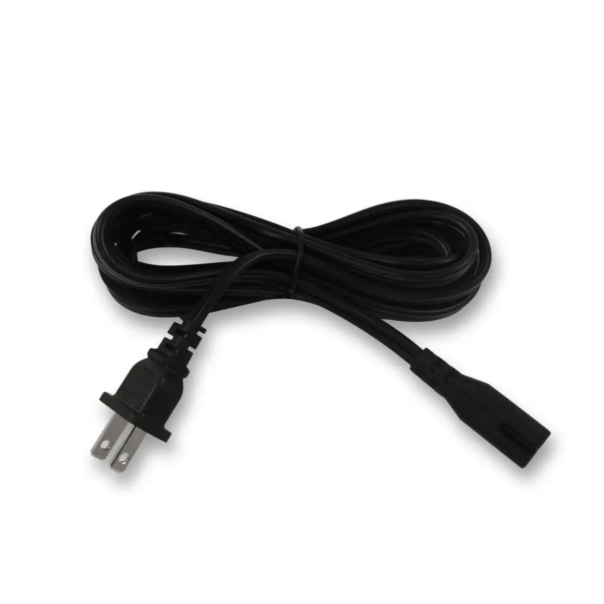 Drama Adverteerder Boodschapper Black 6 Feet 1.82 Meters American Plug Ac Us Polarized Polarity 2pin Cable  C7 Iec Connector 2 Pin Usa Power Cord - Buy Iec320 C7 To Nema 1-15p,Iec320  Figure 8 Connector End