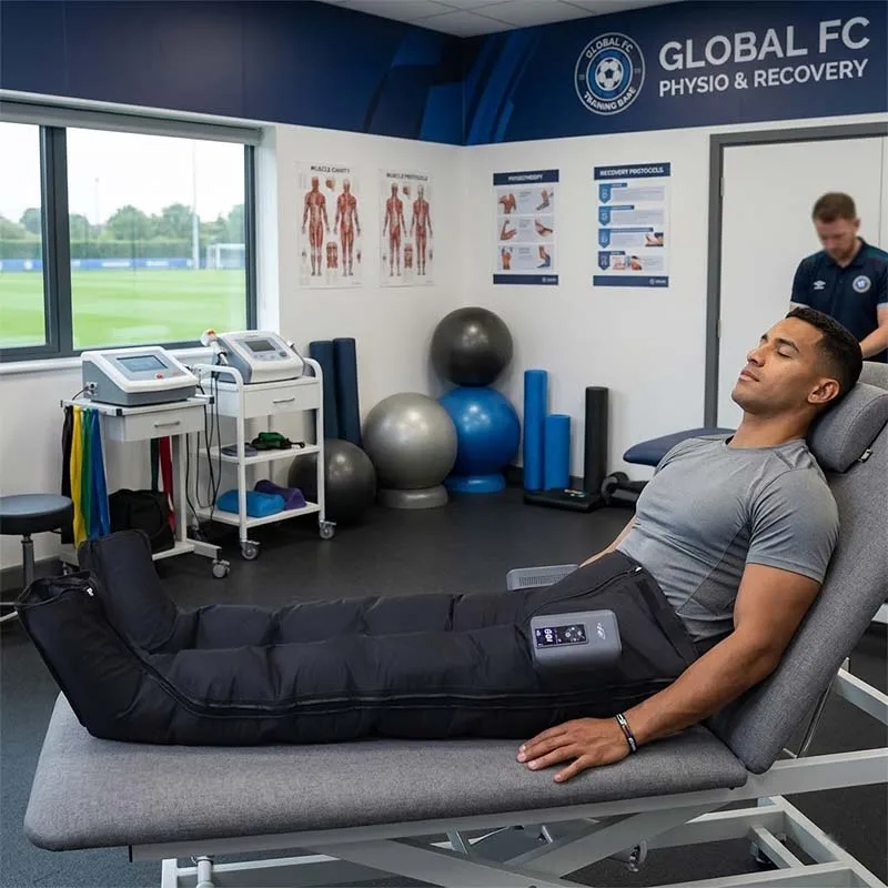 Portable Sports Recovery System Wireless 6-Cavity Air Compression Pants