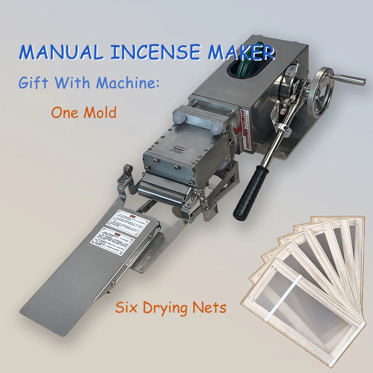 Top Quality Manual Agarbatti Extruder Stick Incense Making Machine