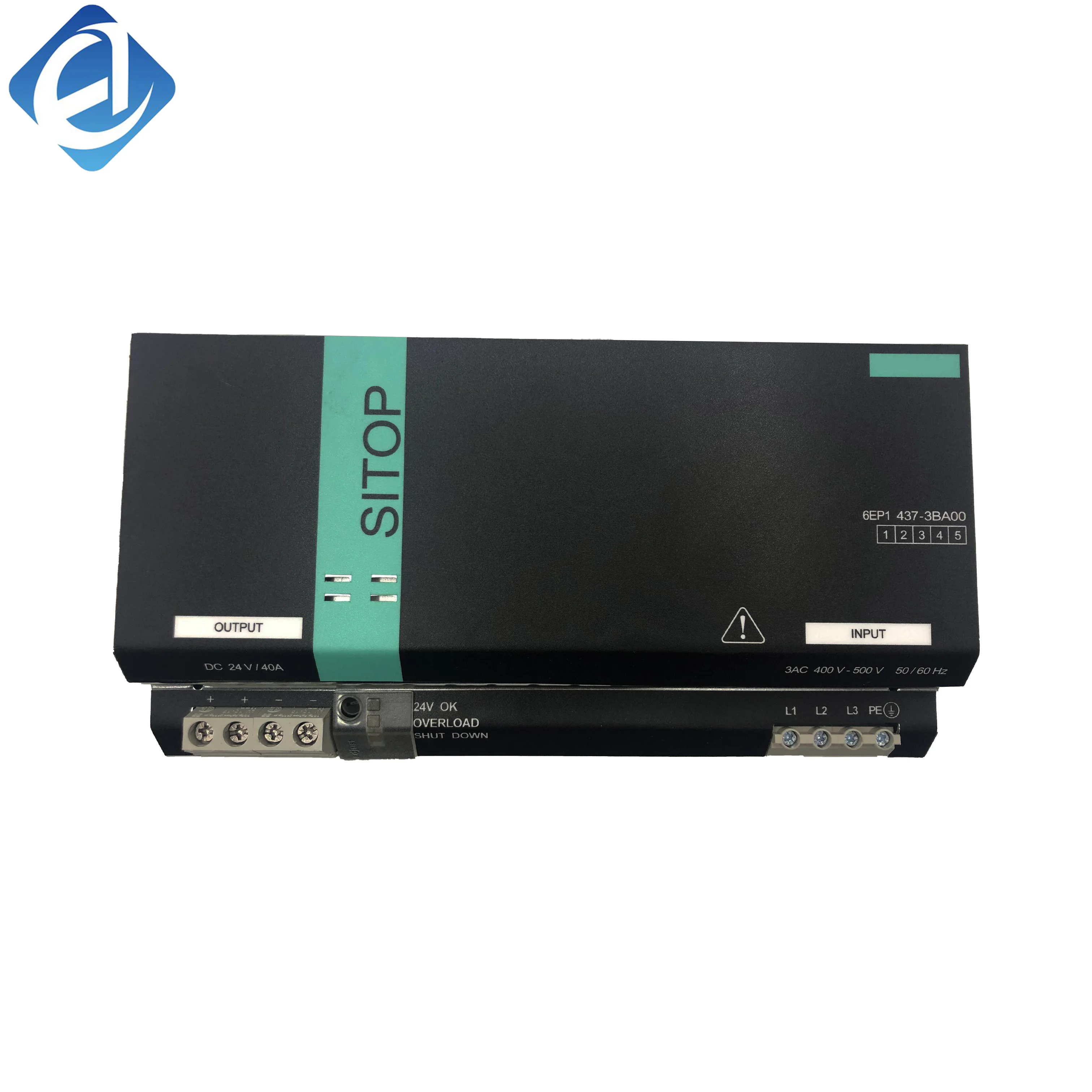 New Original 6EP1437-3BA00 stabilized power supply for Siemens SITOP series. Provides stable 24V DC output, wide input voltage range, and overcurrent/overvoltage protection. Delivers reliable power for PLC