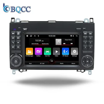 BQCC CarPlay Radio Stereo Mirrorlink  7-inch Autoradio 1+32GB/2+32GB/2+64GB GPS Wifi RDS For Mercedes Bens B200 2008-2017