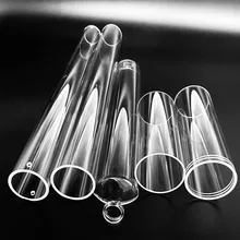 Manufacturer customized high temperature resistance fused silica tube polished quartz glass tube