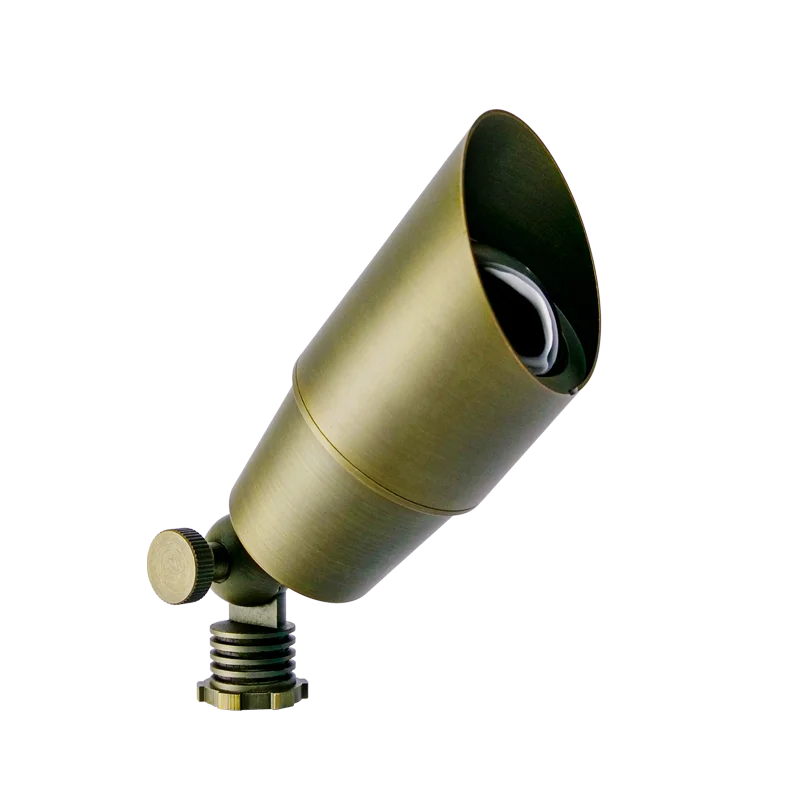 Латунный прожектор, ландшафтный свет