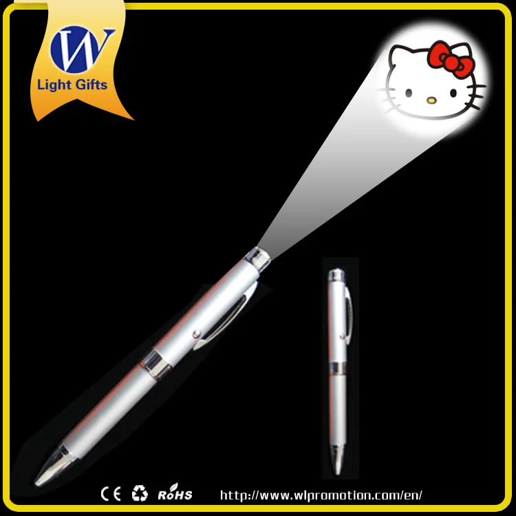 Hot Sale Led Laser Logo Projector Light Pen,Led Light Pen With