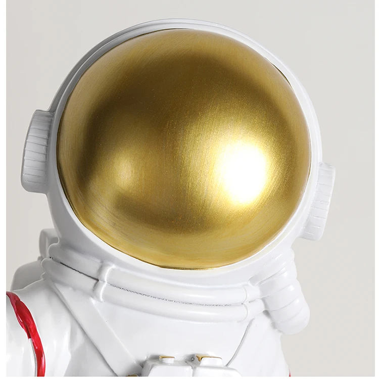 Popular model resin astronaut night light for babies children room wall light