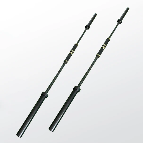 フィットネス機器 20KG 2.2m 調節可能なバーベルバー パワー