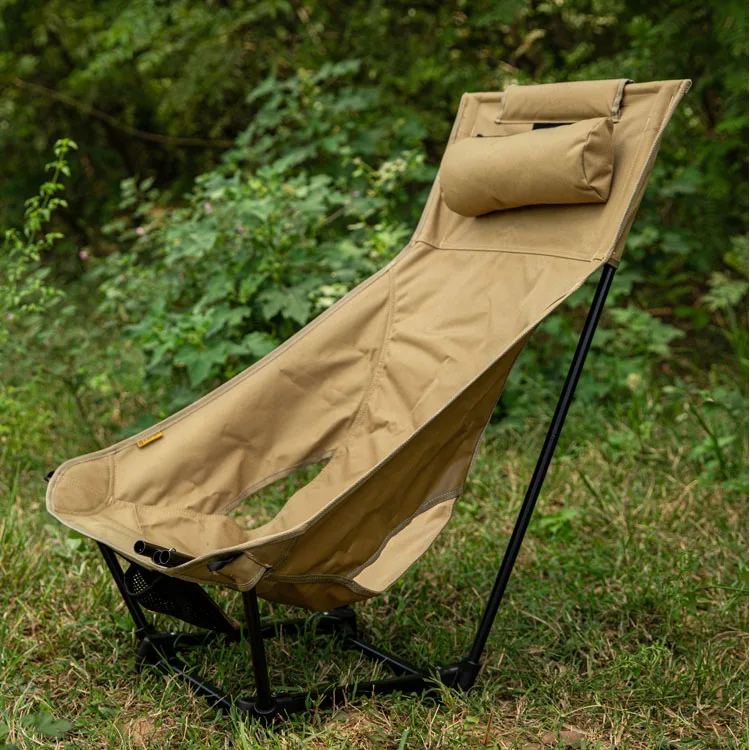 Outdoor Furniture Beach Chair Folding High Back Chair With Carry Bag