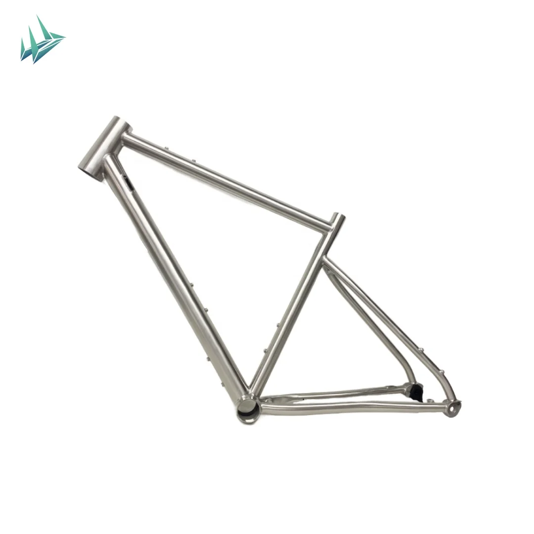 Custom Titanium Gravel Bike Frame 700C Flat Mount Disc Brake Road