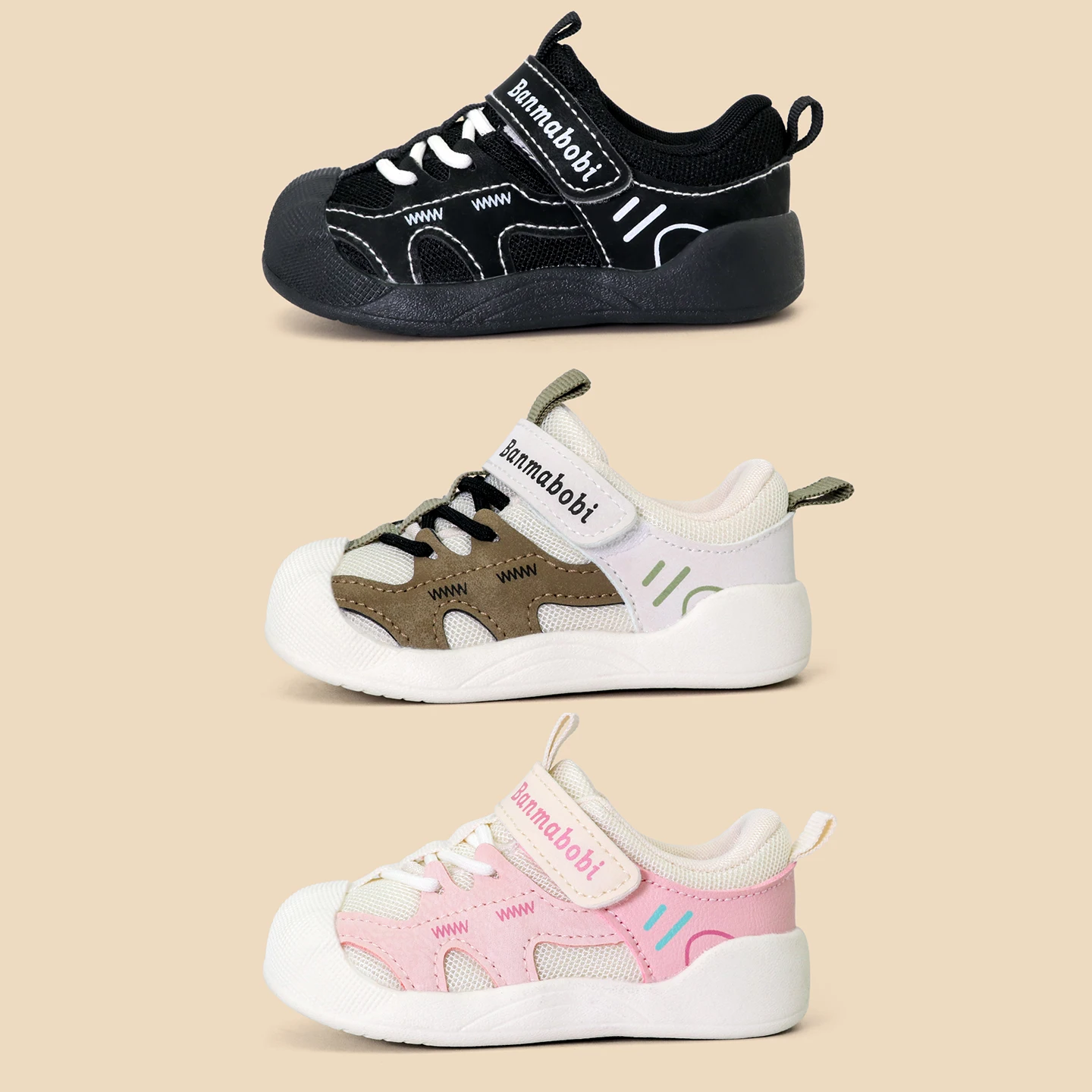 New Arrival Spring Autumn 2026 Toddler Kids Walking Sport Shoes for Boys and Girls 0-4 Years Old