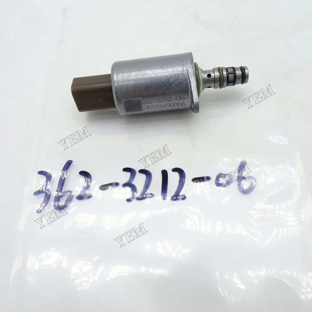 362-3212-06 Hydraulic Pump Solenoid Valve for Komatsu Engine Parts Manufacturer