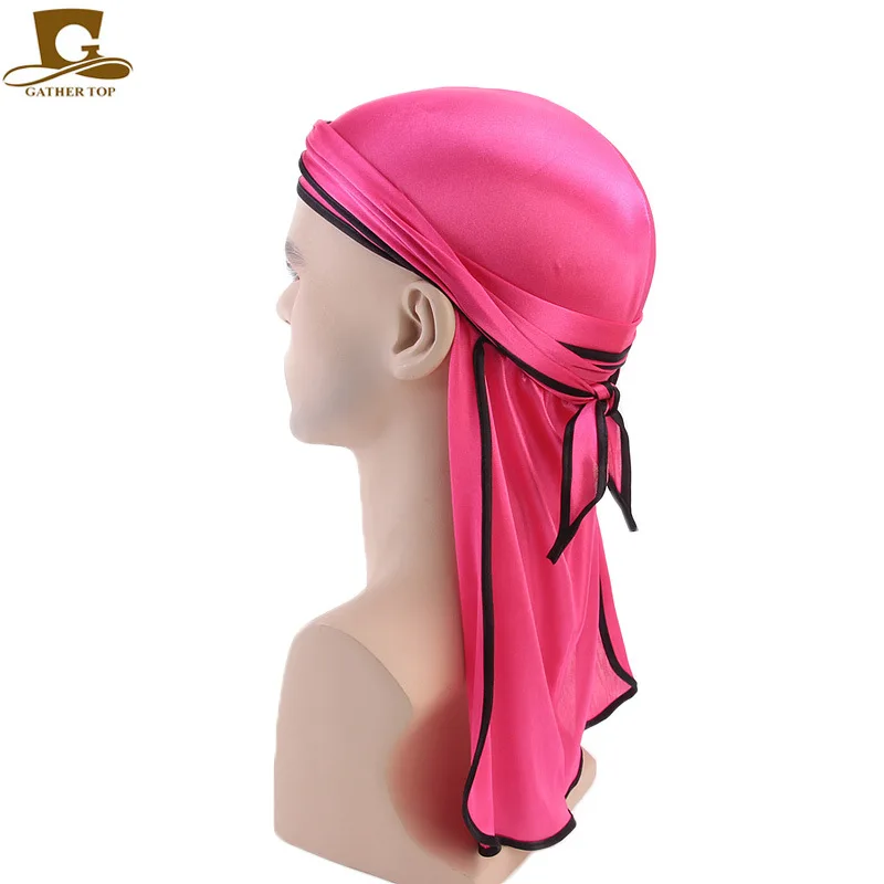 1pc Women Contrast Binding Durag