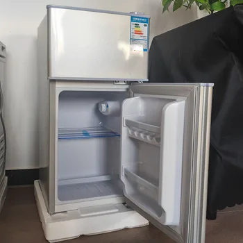 Mini Refrigerator シルバー 2段棚付き SHARP 50L/47L A+ Single Door Minibar Refrigerator Silver SJ