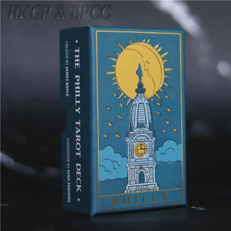 
Высококачественный Печатный Таро оптом матовый лак голографическая бумага пользовательский дизайн золотые края позолоченный Таро карты колода 