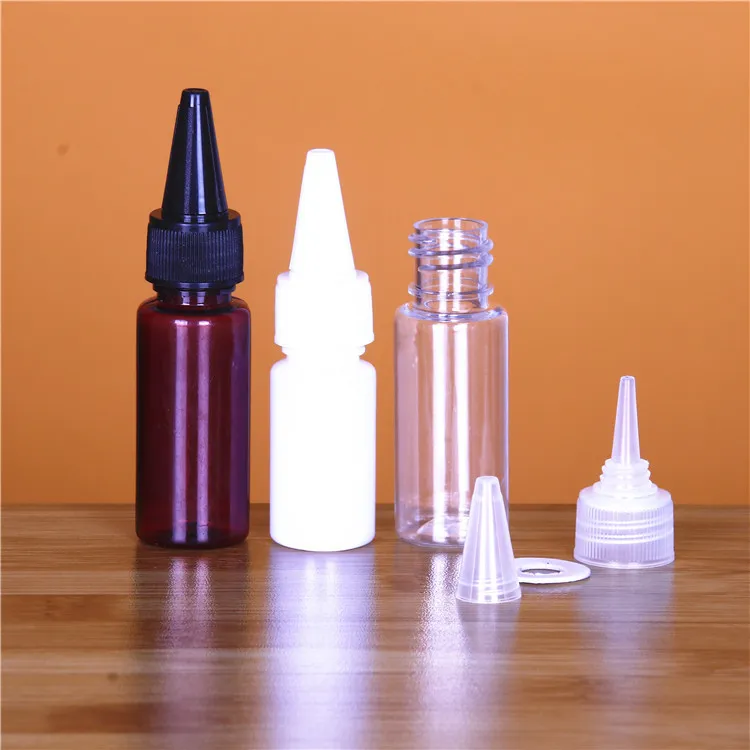Dropper Plastic Bottle Container Sharp Mouth Bottle Juice Body Bottle