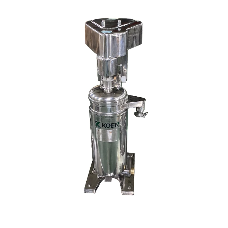 High-speed bacteria separator, plant purification, biological products centrifuge