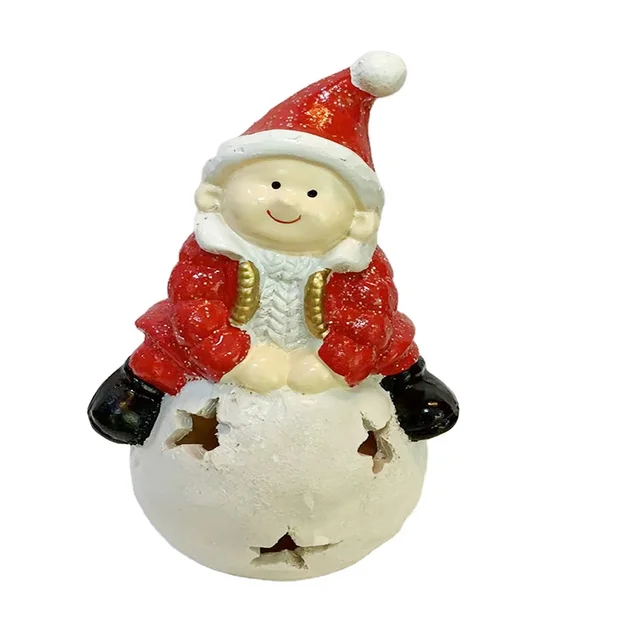 Direct Factory Sales Creative New Christmas Figurines Holiday Home Decorations and Decorative Items for Craft Usage