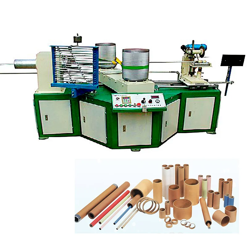 High Speed Automatic Spiral Cardboard Paper Tube Core Making Machine Paper Cores for Toilet Paper Rolls Machine