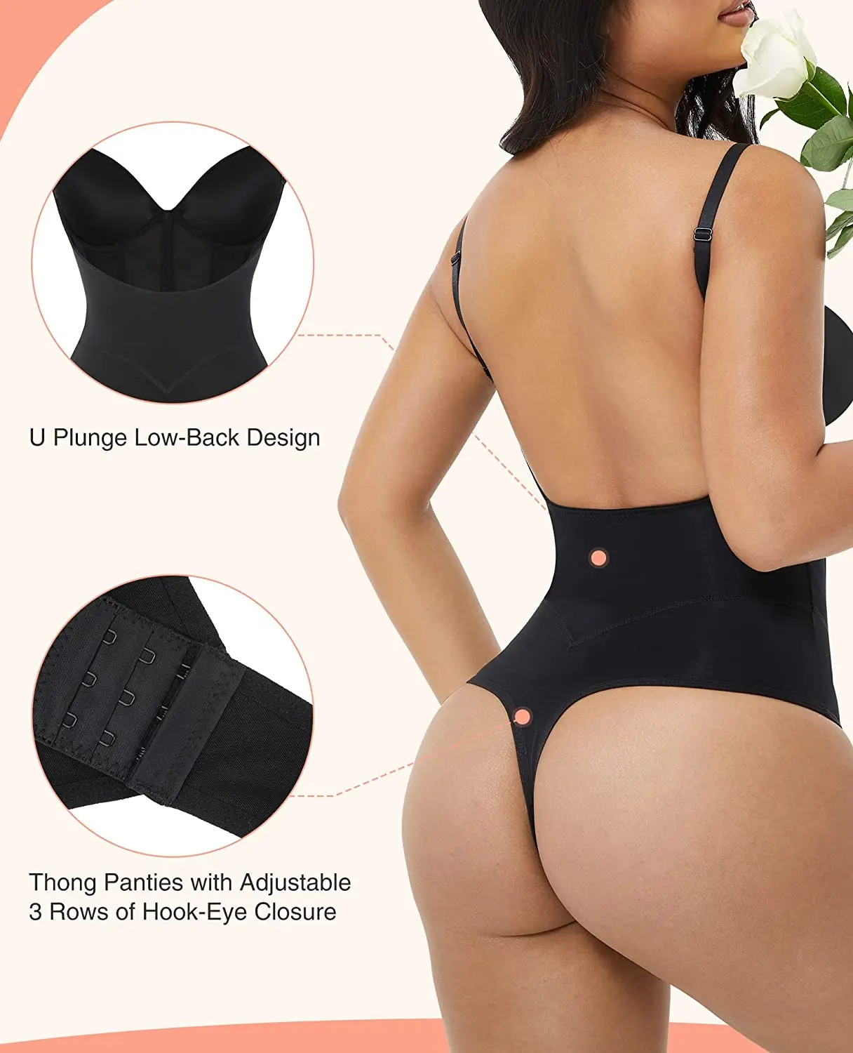 HOT SALE HEXIN Custom Wholesale Thong Slimming Sexy Crossdresser Lace Women Bodysuits Shapewear