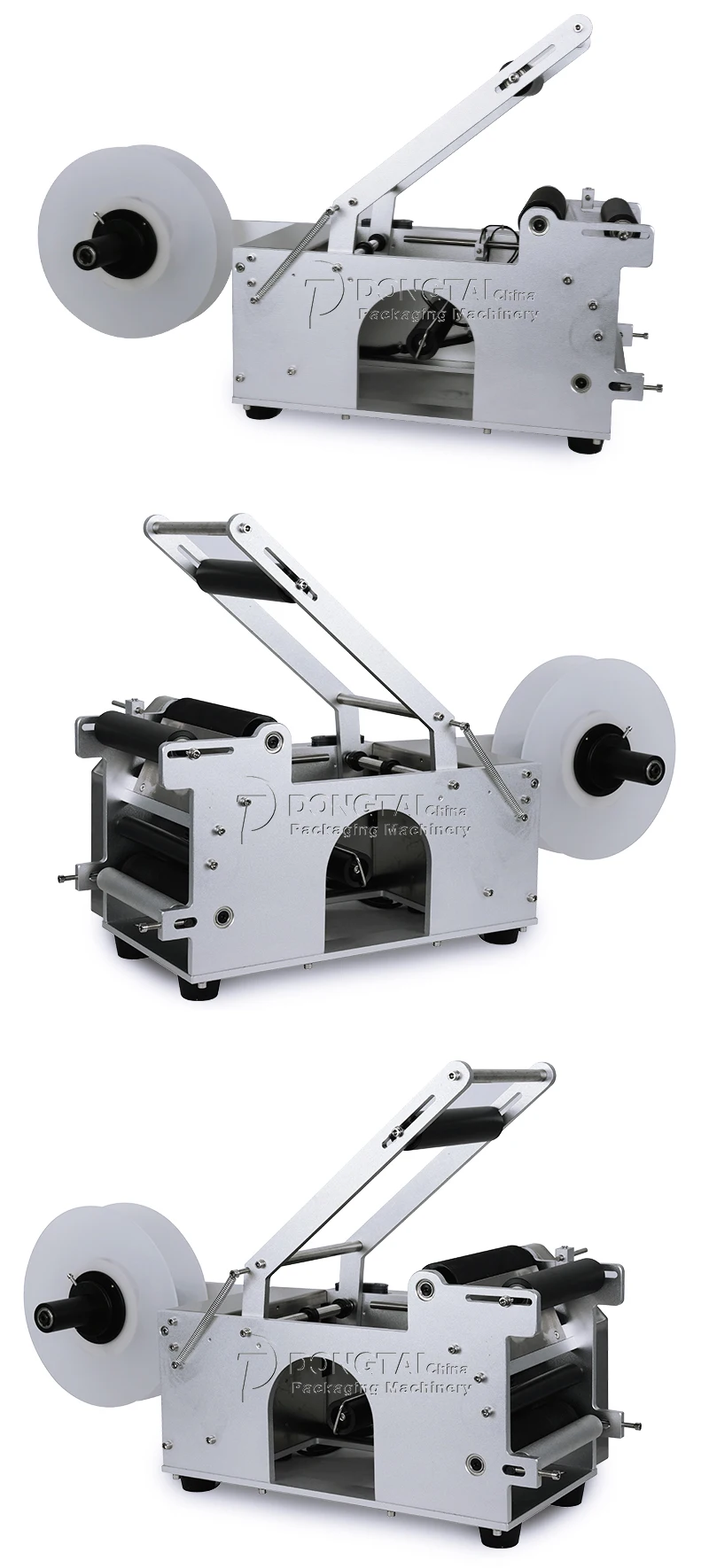 Manual Sticker Labeling Machine for Manufacturing Adhesive Label ...