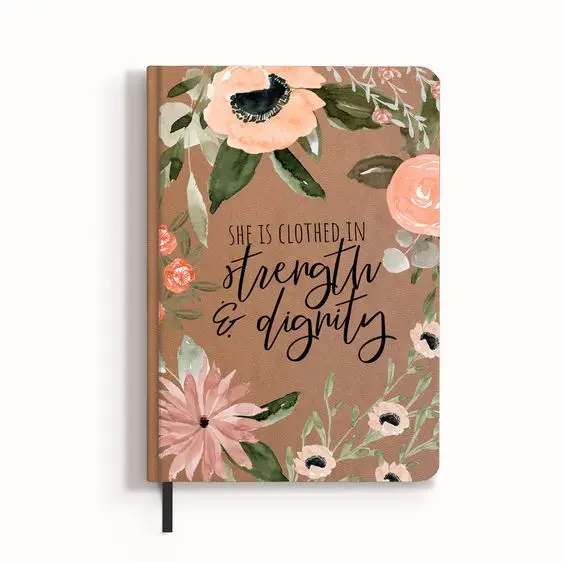 Customized Color Size Sheets Fringe Spiral Top Bound Spiral Notebook 6x9 Coiled Notebooks