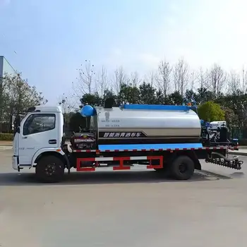 Manual Intelligent Diesel Emulsion Sealcoat 4000 Liter Asphalt Sprayer for Road Construction