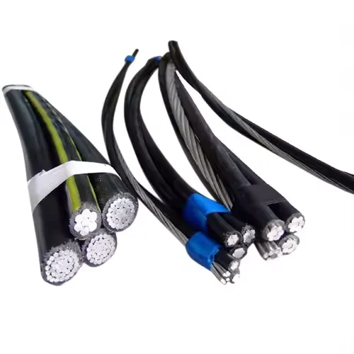 ABC  cable  insulated wires SIP 0.66/1kv XLPE insulated overhead aluminum core cable