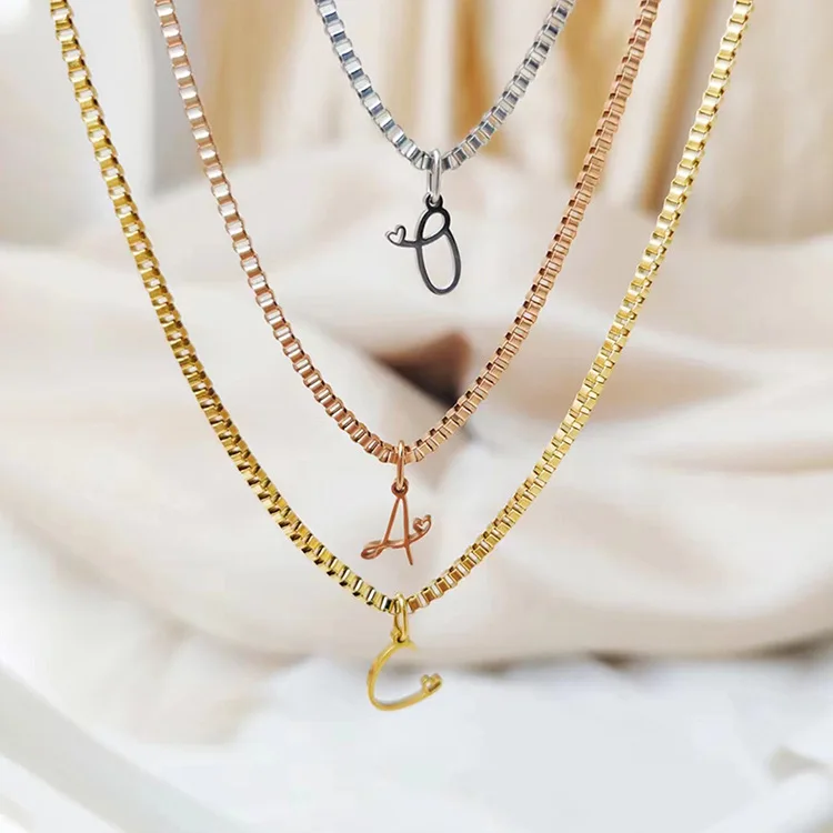 Alphabet Name Necklace